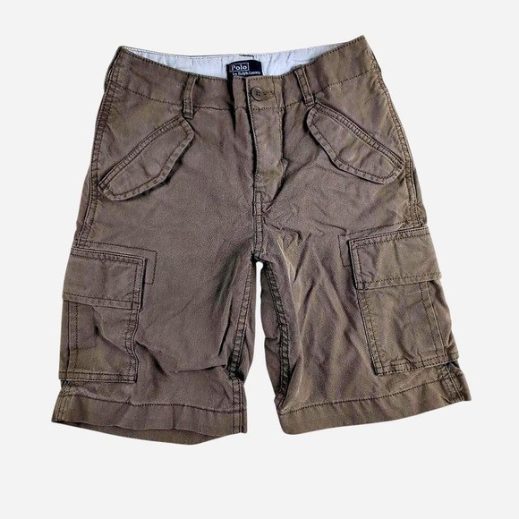 Polo Ralph Lauren Other - Polo Ralph Boys Lauren Cargo Shorts Khaki Size 8